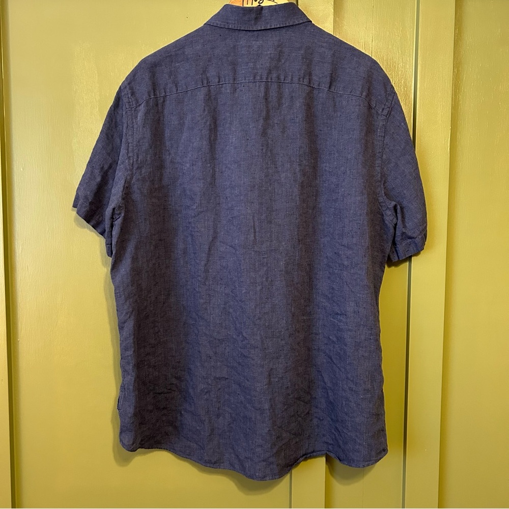 Untuckit Araujo Linen Shirt sz XXL - Picture 5 of 6